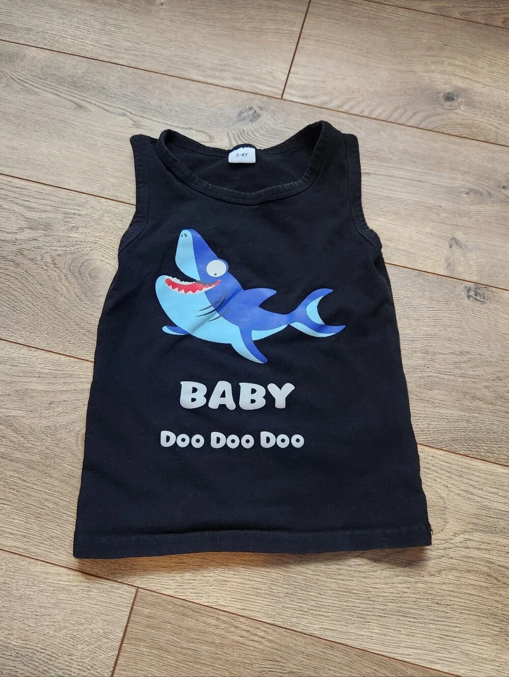 3-4 Yrs Baby Shark Tank Top